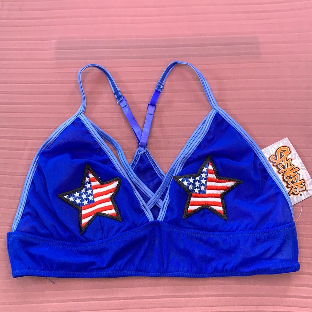 Spencer’s REDWHITE&BLUE Themed Bra